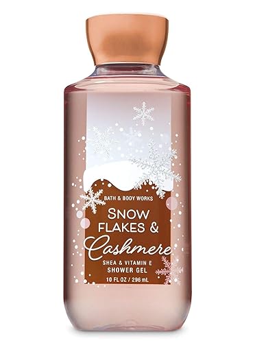 Bath & Body Works Snow Flakes & Cashmere Shower Gel, 10 Ounce