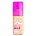 NYX PROFESSIONAL MAKEUP Make 'Em Wonder Liquid Foundation, 24HR Foundation Makeup With A Soft Matte Finish, Buildable Full Coverage - 02 Fair Porcelain