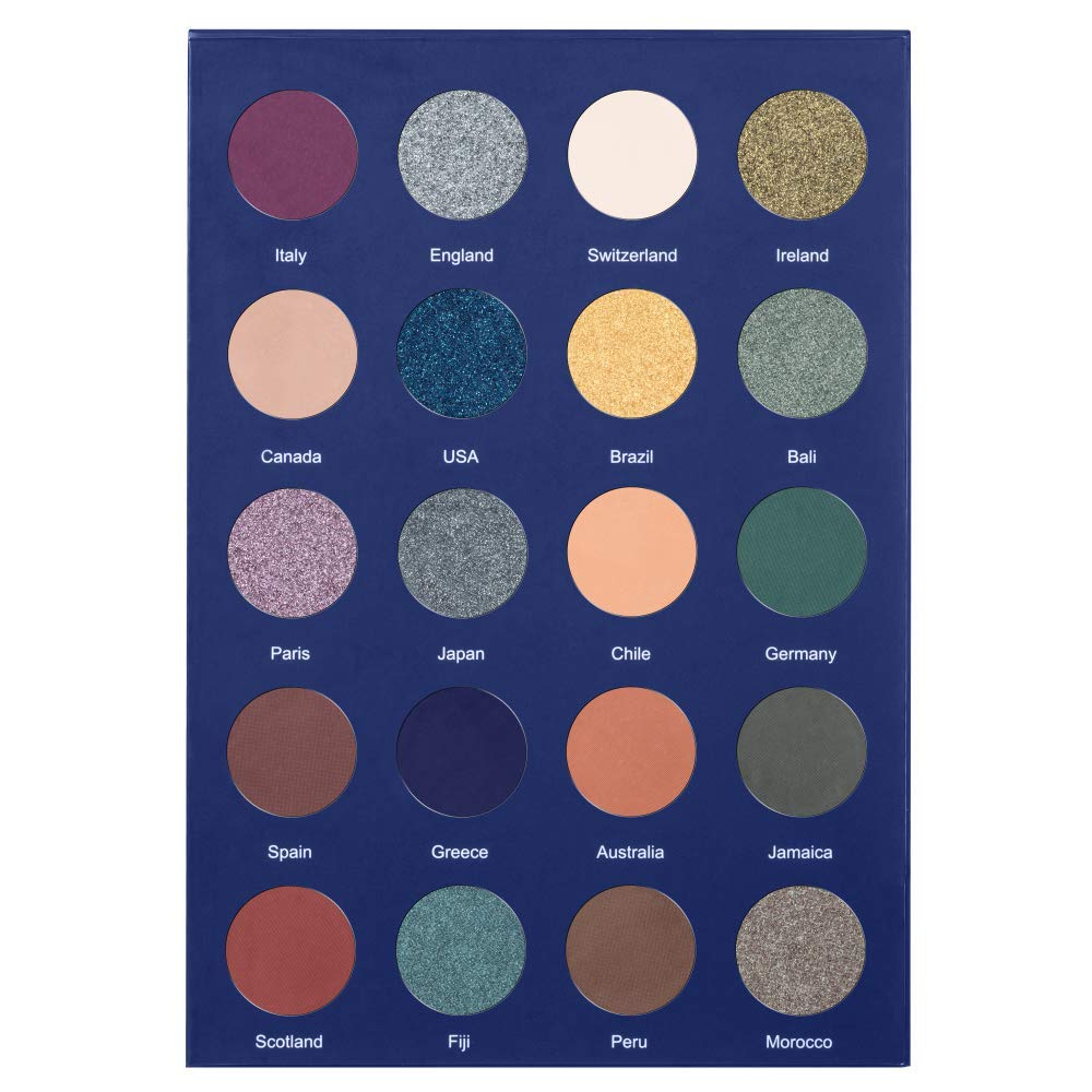 Lurella Cosmetics Adventurous 20 Color Eyeshadow Palette