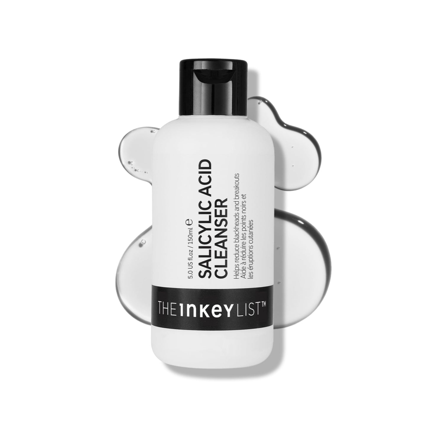 The INKEY List Salicylic Acid Cleanser - Daily Exfoliating Cleanser with 2% Salicylic Acid & Zinc PCA, Unclogs Pores, Anti Acne, Reduces Blackheads Beauty and Personal Care The INKEY List Default Title
