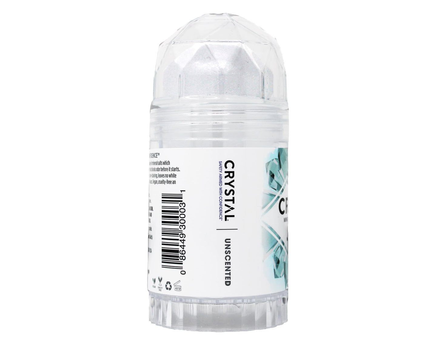 Crystal Mineral Deodorant Stick, Unscented 4.25 oz (Pack of 12) Beauty and Personal Care Crystal Essence