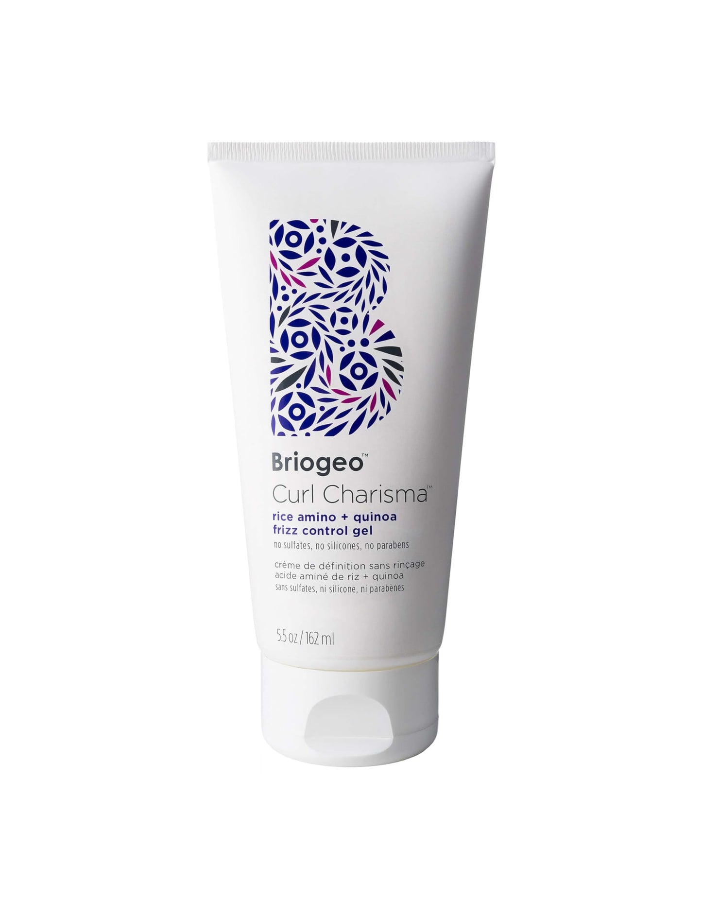 Briogeo Curl Charisma Rice Amino + Quinoa Frizz Control Gel, Curl Defining Styler for Wavy, Curly and Coily Hair Textures,Medium Hold, Frizz Control