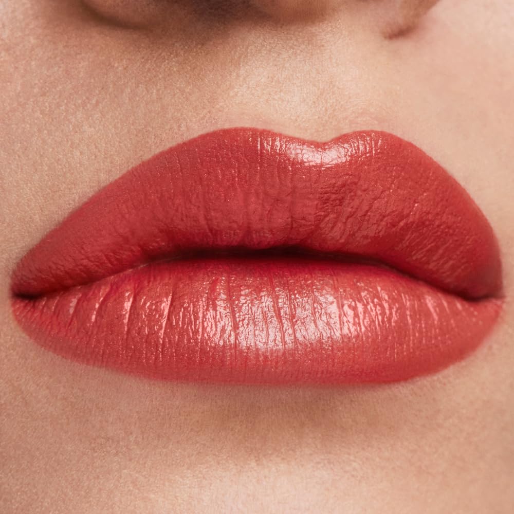 Estée Lauder Pure Color Long-Lasting Hi-Lustre Lipstick for Women | Shimmer Finish, 0.12 Ounce, 566 Frosted Apricot