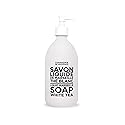 Compagnie de Provence Savon de Marseille Extra Pure Liquid Soap - White Tea - 16.7 Fl Oz Glass Pump Bottle