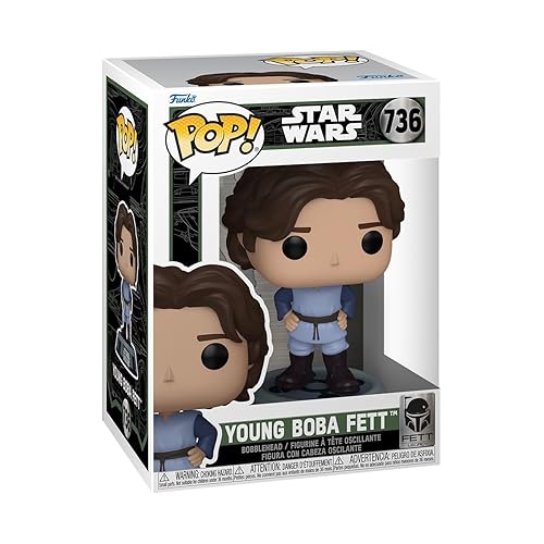 Funko POP! Star Wars: Boba Fett - (Young) - Collectable Vinyl Figure - Gift Idea - Official Merchandise - for Kids & Adults - Movies Fans - Model…