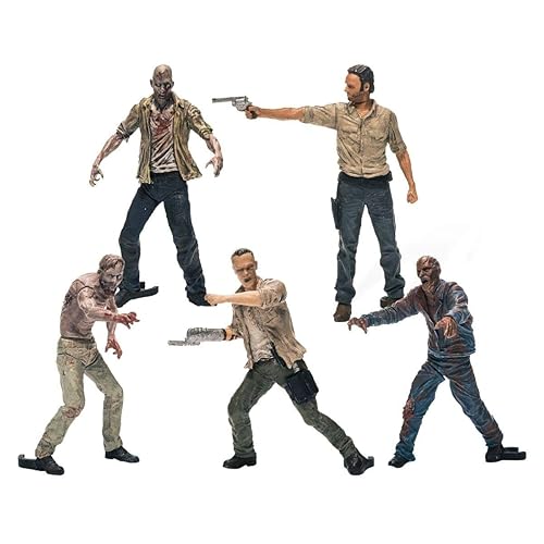 TV|THE WALKING DEAD Set construccion The Walking Dead 5 figuras 30pz