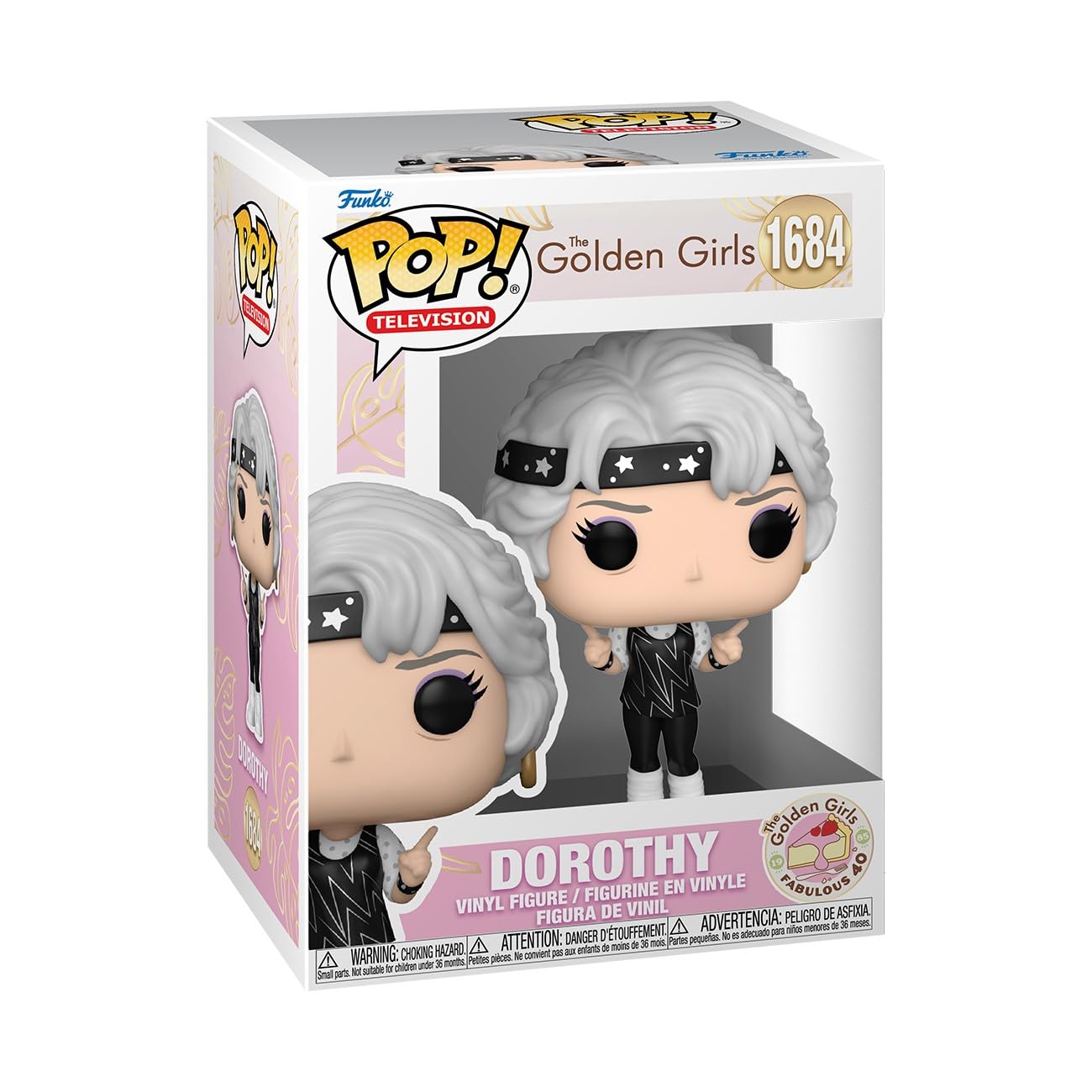 Funko Pop TV: Golden Girls 40th Anniversary - Dorothy Zbornak - Collectable Vinyl Figure - Gift Idea - Official Merchandise - Toys for Kids & Adults…