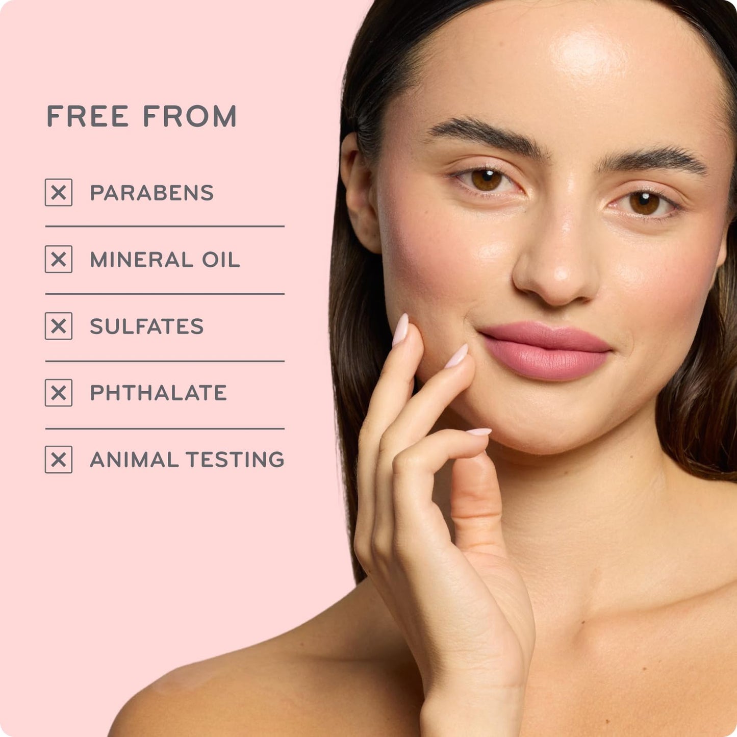 p?rlisse Velvet Crush Long Lasting Lipstick - Matte Finish Hydrating Lipstick - Enriched with Bakuchiol, Mango Seed & Shea Butter to Soften & Smooth Lips - Pinky Nude (0.12 oz)