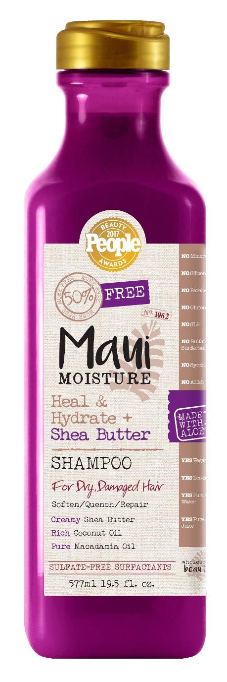 Maui Moisture Heal & Hydrate Shea Butter Shampoo & Conditioner Set 19.5 Ounce
