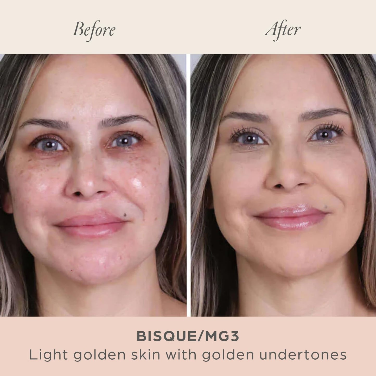 PUR Beauty 4-in-1 Pressed Mineral Makeup Powder Foundation with SPF 15 - Concealer & Finishing Compact Pressed Powder for Face - Buildable Medium