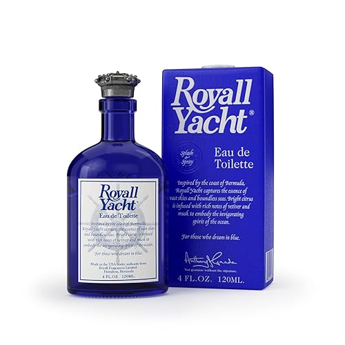 Royall Yacht Eau de Toilette, Classic Aftershave Cologne for Men with Bay Rum, Royal Lyme Fine Perfume Scent, Fragrance Gift, Masculine Grooming