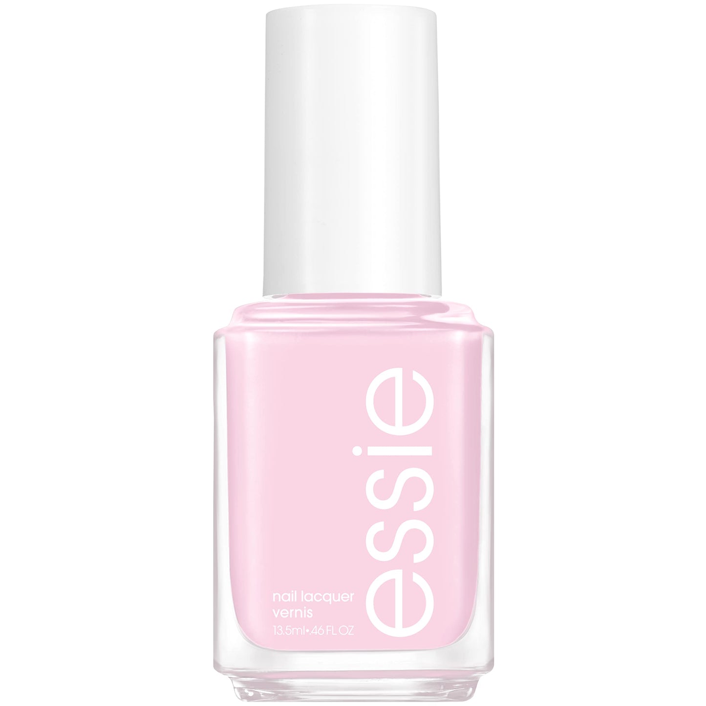 essie nail polish, limited edition spring 2022 collection, pastel pink nail color with a cream finish, 8-free vegan formula, stretch your wings, 0.46