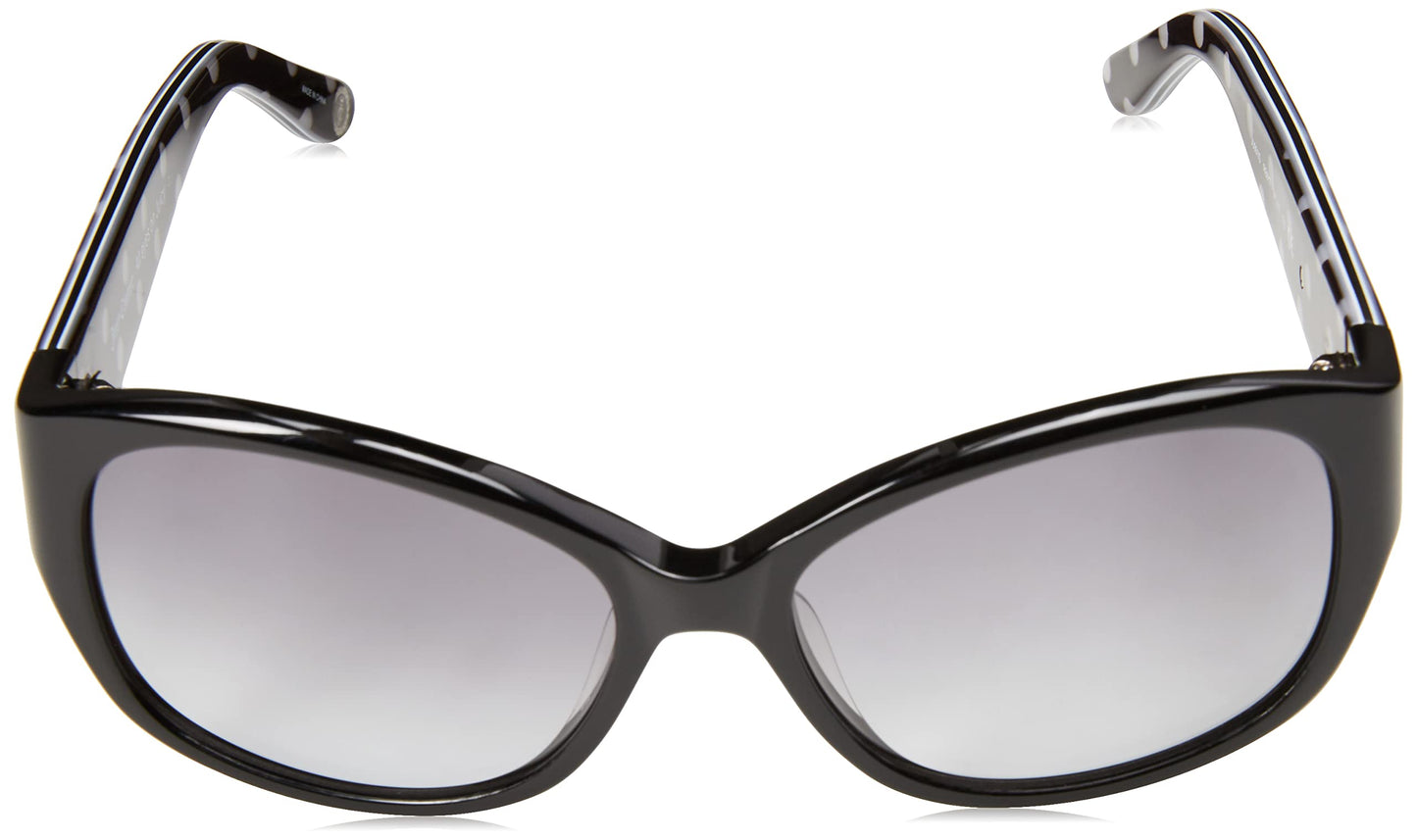 Juicy Couture Women's JU 551/S Rectangular Sunglasses, Black Polka Dot/Grey Gradient, 54mm, 16mm