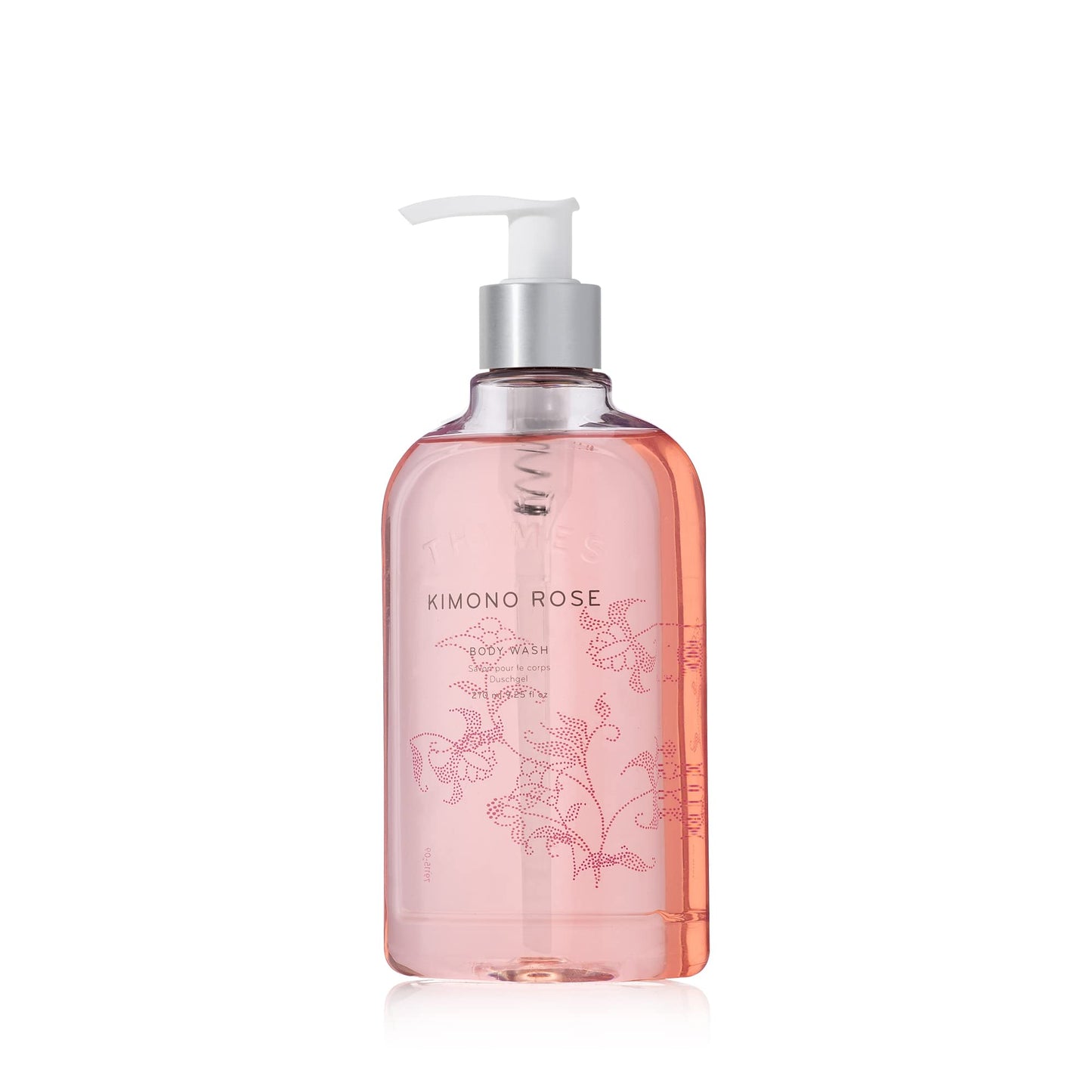 Thymes Body Wash with Pump - Liquid Soap for Bath and Shower - Body Soap - Skin Care - Scented Soap with Notes of Rose, Peony, Jasmine, Clementine