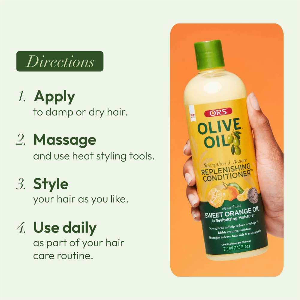 ORS Olive Oil Creamy Aloe Shampoo and Replenishing Conditioner