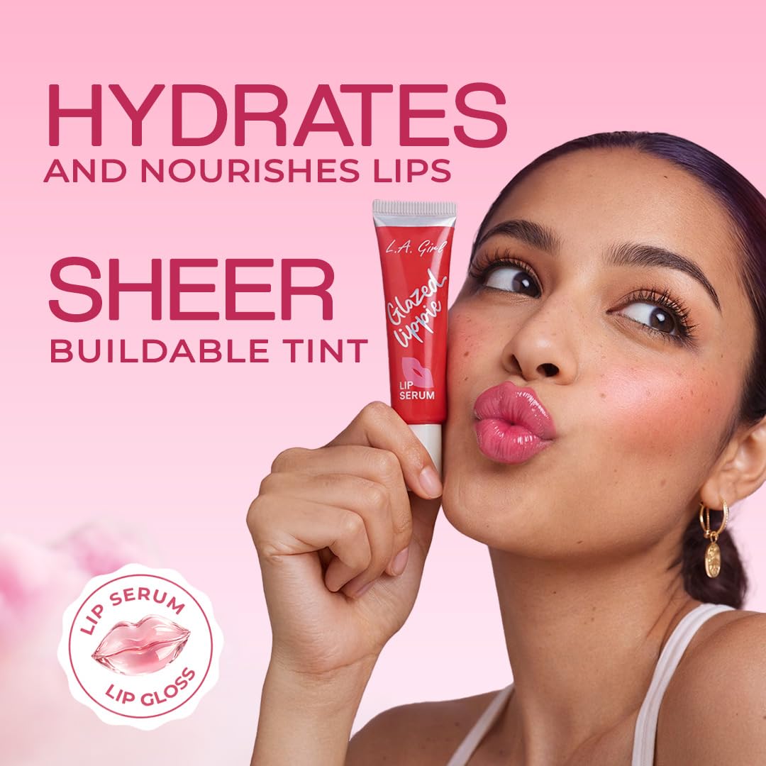 L.A. Girl Glazed Lippie Lip Serum, Sweet GLG952
