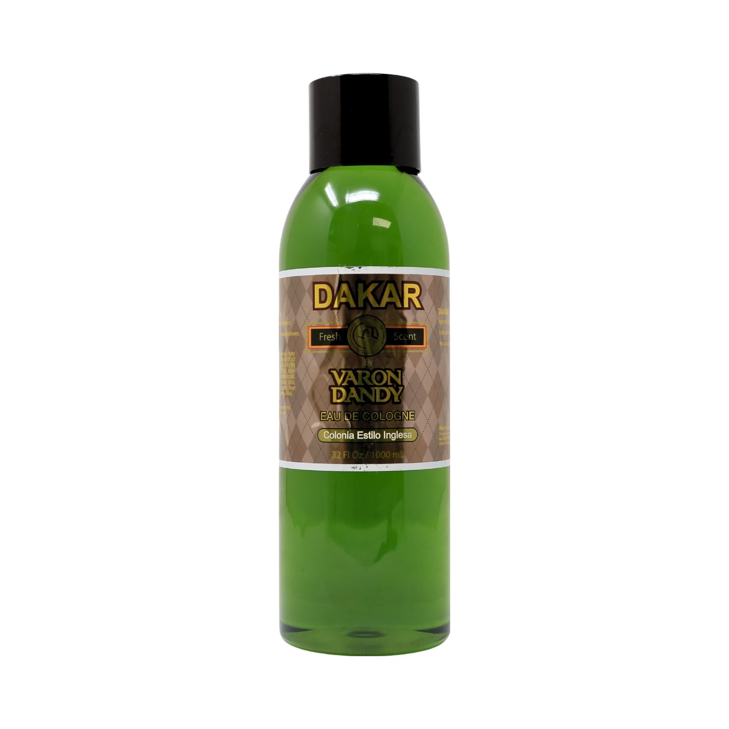 Varon Dandy Dakar Fresh Scent English Style Cologne for Men, 32 Fl Oz