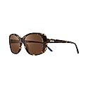 Revo Sunglasses Sammy: Women's Polarized Lens with Eco-Friendly Butterfly Frame, Tortoise Frame with Terra Lens