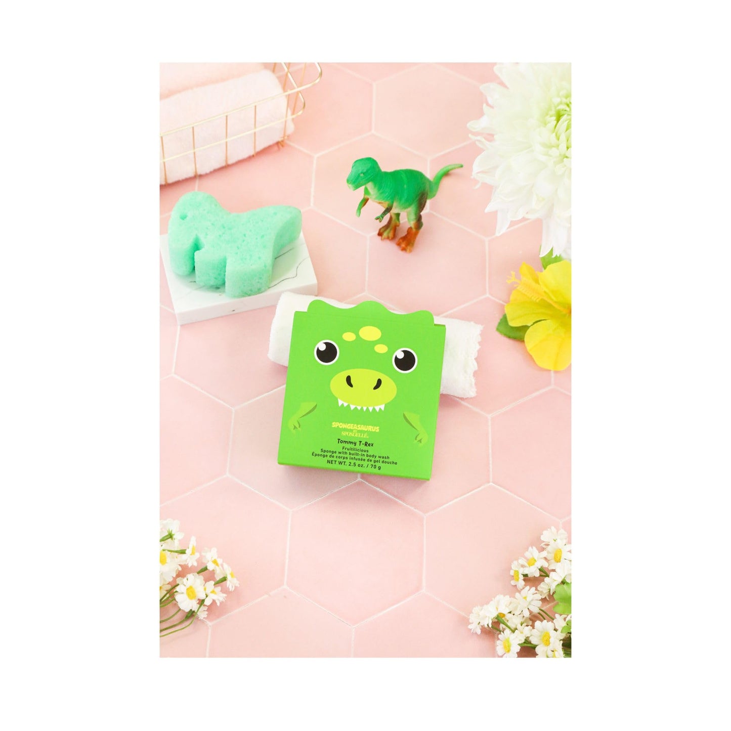 Spongelle Tommy T-Rex - Spongeasaurus Dinosaur Buffer Beauty and Personal Care SPONGELLÉ