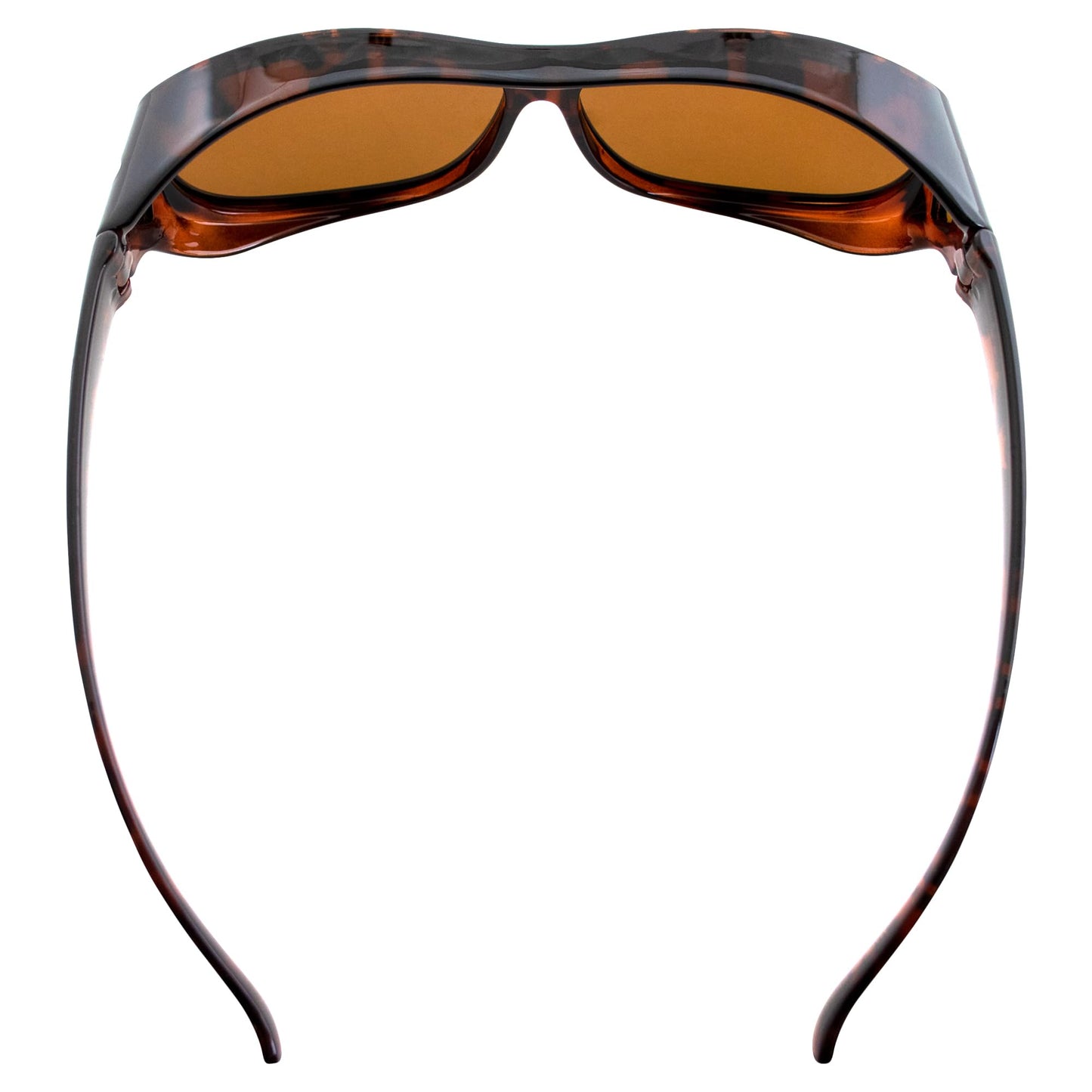 Overalls Sunglasses with Polarized Tortoise and Brown Lens