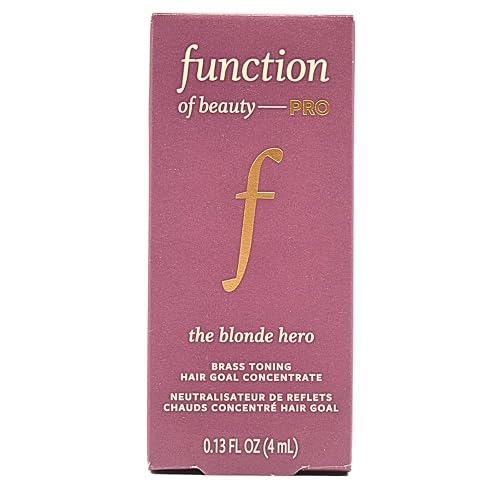 Function of Beauty PRO The Blonde Hero Brass Color Toning Hair Goal Concentrate Mix-In