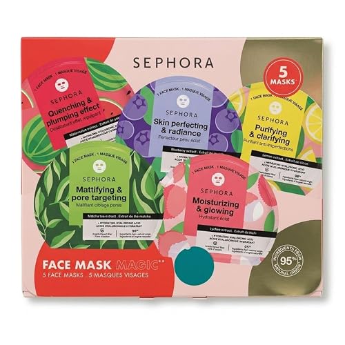 SEPHORA Collection Face Mask Magic Set - 5 Hydrating Masks