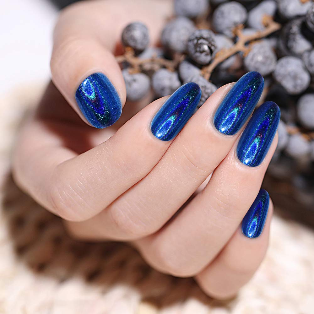 Artdone 36 Jars Chrome Nail Powder Nail Art Fimo Decoration Metallic Mirror Effect Holographic Aurora Chameleon Pigment Powder 1g/Jar Pearl for Resin Beauty and Personal Care Artdone