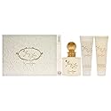 Fancy Love by Jessica Simpson for Women - 4 Pc Gift Set 3.4oz EDP Spray, 0.34oz EDP Mini Spray, 3oz Body Lotion, 3oz Bath & Shower Crème