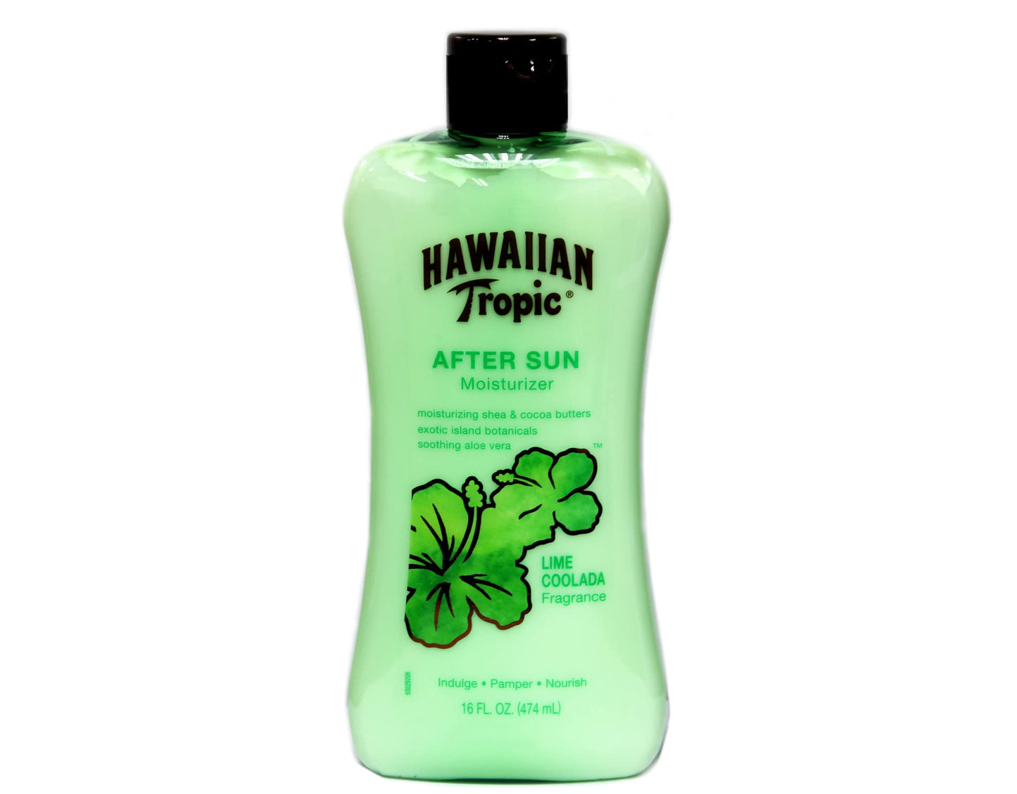 Hawaiian Tropic Lime Coolada After Sun Moisturizer 16 oz (Pack of 5)