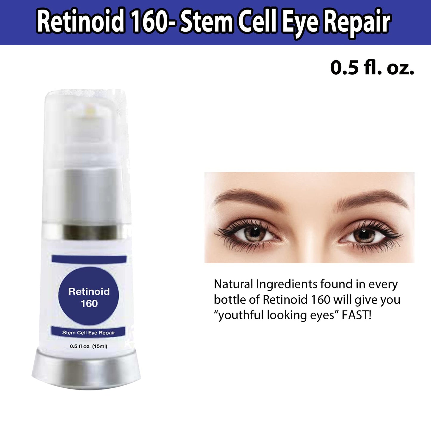 Biologic Solutions Retinoid 160 Eye Repair Serum, Silver