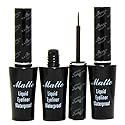 Italia Deluxe Matte Liquid Eyeliner Waterproof (3pcs)