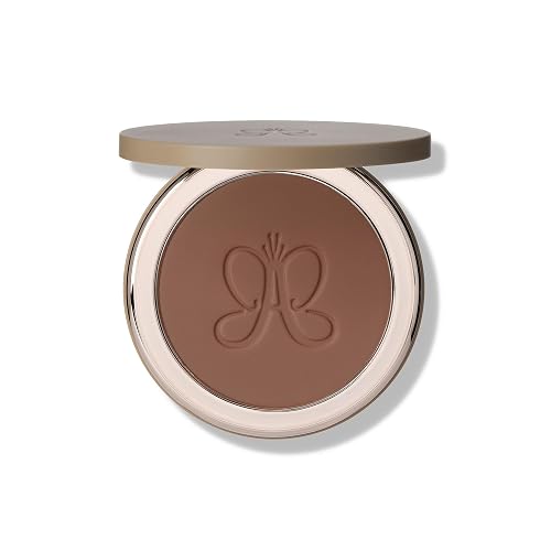 Anastasia Beverly Hills Smooth Blur Bronzer - Weightless Sun-Kissed Pressed Powder for Sculpting, Warming, and Blurring Skin Texture - Sunset Sizzle
