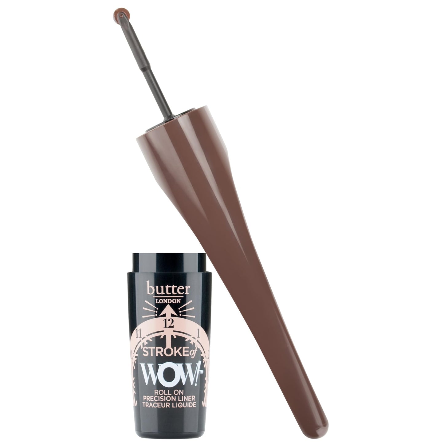 butter LONDON Stroke of Wow Roll On Precision Liner, Morning Espresso