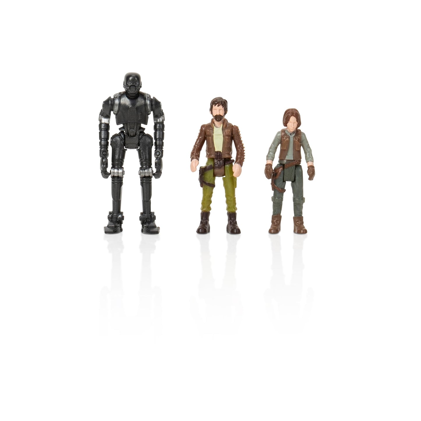 Jazwares Star Wars Micro Galaxy Squadron U-Wing Starfighter – 12" Vehicle with Foldout Wings, Troop Bay, Sniper Gun & 3 Micro Figures