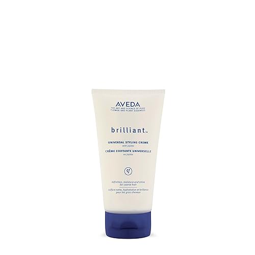 Aveda Brilliant Universal Styling Creme | Defines Texture | Seals in Moisture | Adds Shine | for Medium to Thick Curly & Coily Hair Types, 5 Fl Oz