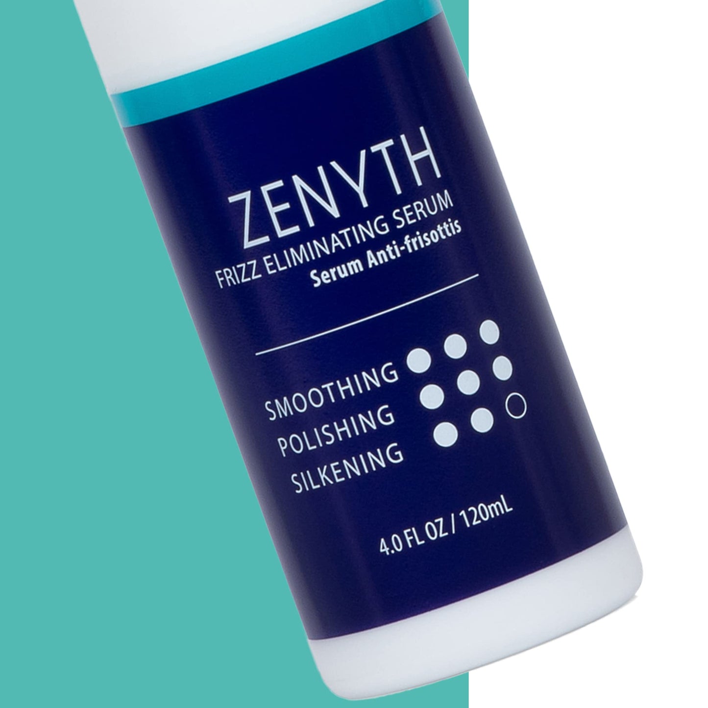 SUDZZFX Zenyth Frizz Eliminator Serum - Heat Protector, Smoothing Styling Serum for Damaged Hair - 4 Fl Oz