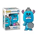 Funko Pop! Disney: Monsters Inc 20th - Sulley + Lid, Amazon Exclusive (Flocked)