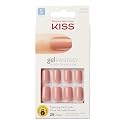 Kiss Gel Fantasy Collection 28 Count Rosey Short Length (Pack of 2) Beauty & Personal Care KISS