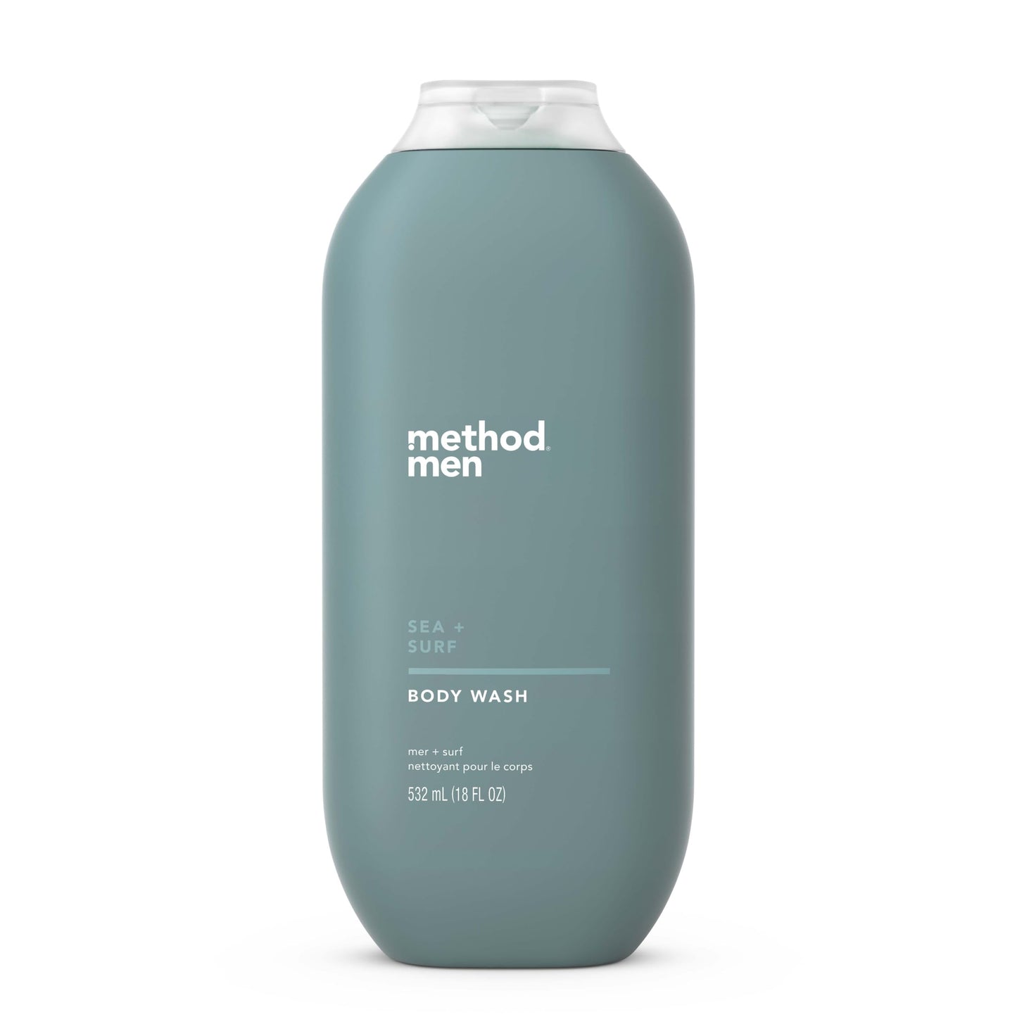 Method Mens Body Wash, Sea + Surf, 18 Fluid Ounce