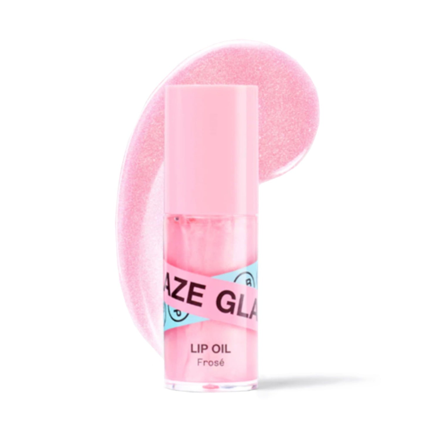 Innbeauty Project Glaze Lip Oil Frosé, Hydrating Vegan Lip Oil Gloss Hybrid, 0.2 OZ