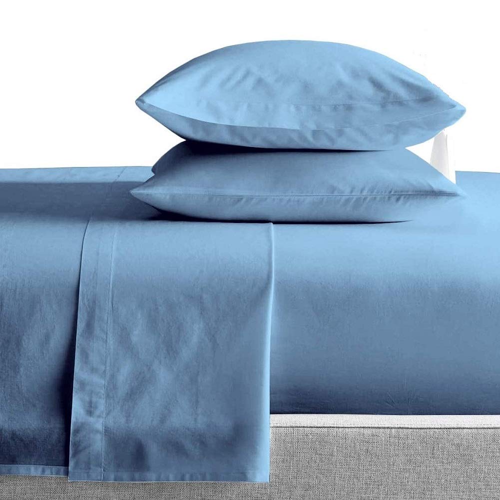 TREND BEDDING MART TBM 100% Egyptian Cotton Sheets, Sheets Set, 800 Thread Count Long Staple Cotton, Sateen Weave for Soft and Silky Feel, Fits