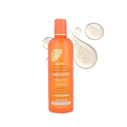MAKARI Extreme Active Intense Argan & Carrot Oil Tone-Boosting Body Glycerin (16.8 oz) | Helps Improve the Look of Spots & Uneven Tone | Hydrates