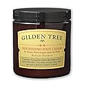 GILDEN TREE Nourishing Foot Cream with Organic Aloe Vera and Shea Butter, 8 ounce jar, Heals Dry Skin, Cracked Heels, Calluses and Softens Rough