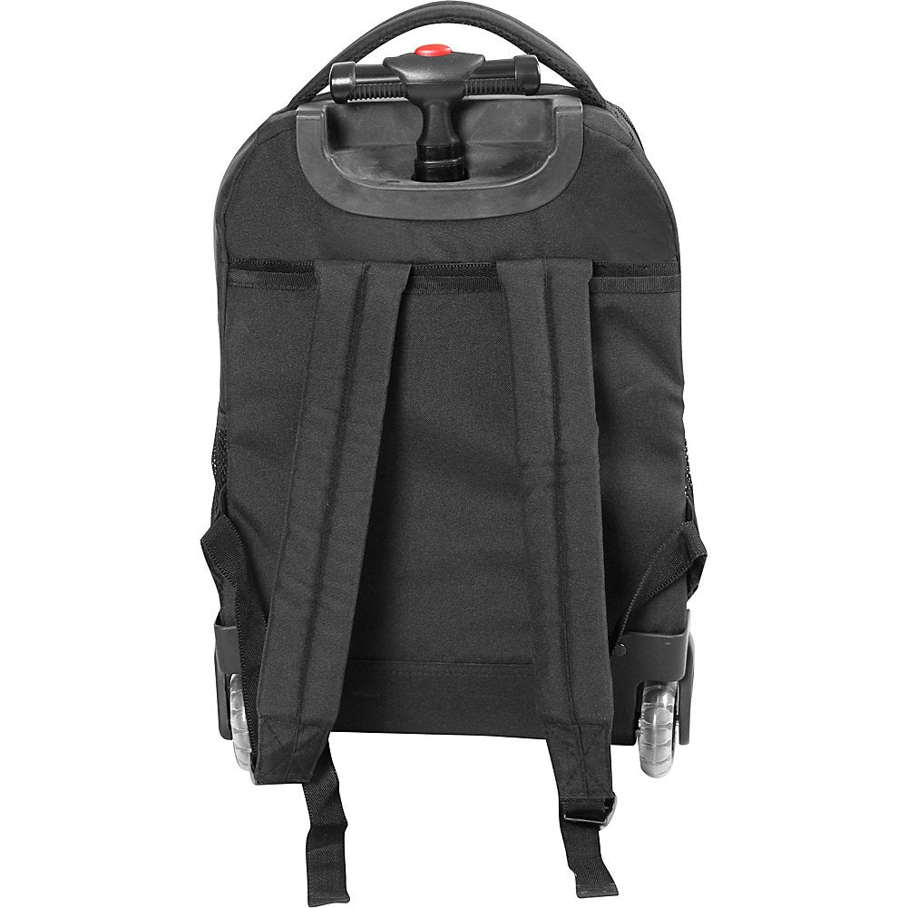 J World New York Sunny Rolling Backpack for Kids and Adults, Savanna, One Size