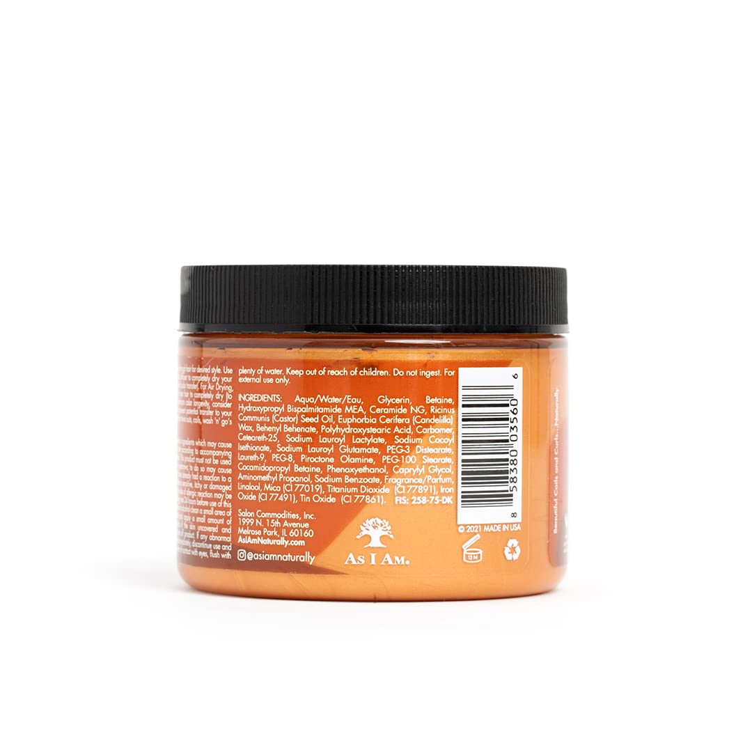 As I Am Curl Color - Bold Gold - 6 oz - Temporary Color & Curling Gel - Medium Hold - Vegan & Cruelty Free