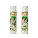 Badger Unscented Classic Lip Balm, USDA Certified Organic, Moisturizing, 0.15 oz (2 pack)