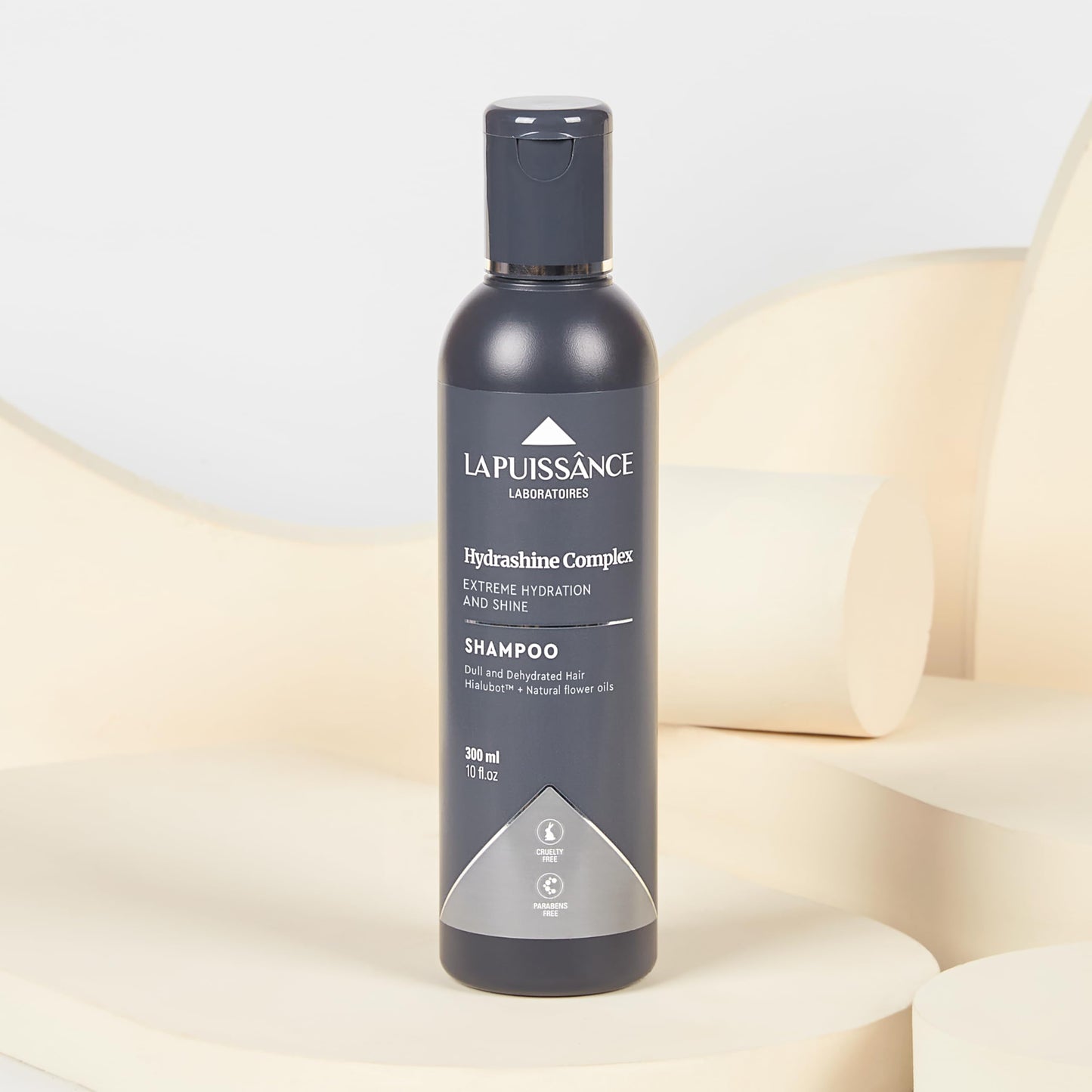 LA PUISSANCE Hydrashine Complete 5?Step Hair Care Kit - Shampoo + Treatment + Mask + Flash Ampoule + Leave?In | Deep Hydration, Shine & Anti?Frizz |