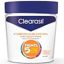 Clearasil Stubborn Acne Control 5in1 Daily Facial Cleansing Pads, 90 Count (Packaging May Vary) (Pack of 8)