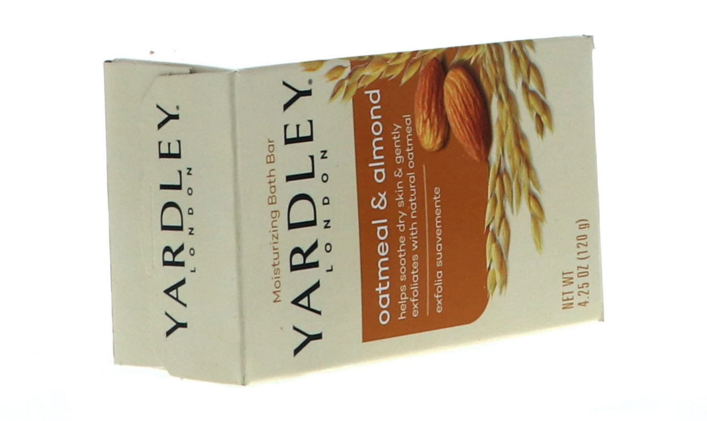 Yardley London Oatmeal & Almond Naturally Moisturizing Bath Bar