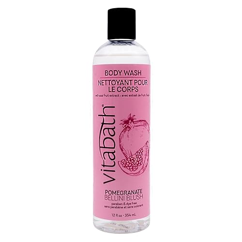 Vitabath Body Wash, Pomegranate Bellini Blush, 10 Fluid Ounce